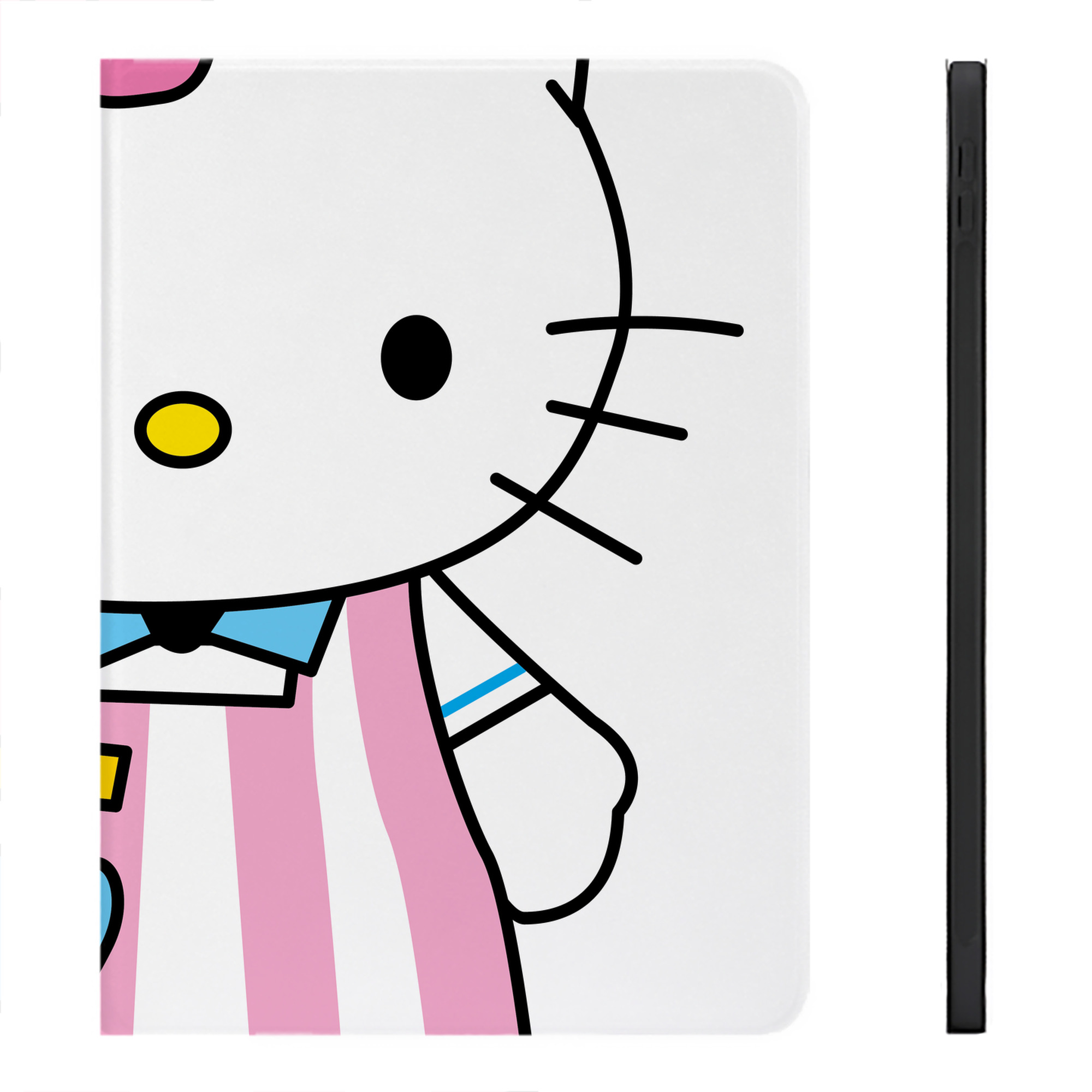 （画像用） Hello Kitty ハローキティ IPadケース ペンホルダー付き ブックスタイルデザイン